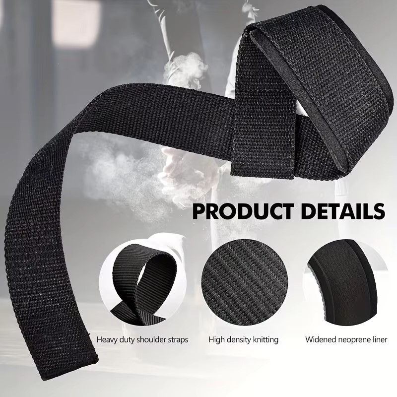 Crossfit Equipment - 1Pair Non-slip Strap Gym Dumbbell Workout
