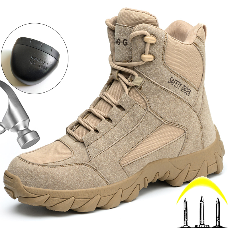Crossfit Outdoor - Anti scalding Welding boots Puncture-Proof Safety