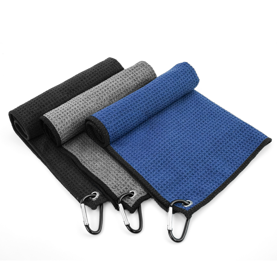 Crossfit G - Microfiber Golf Towel With Carabiner Clips
