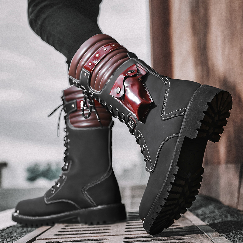 Men's high top motorcycle boot - مراجعة Crossfit Outdoor وسعره