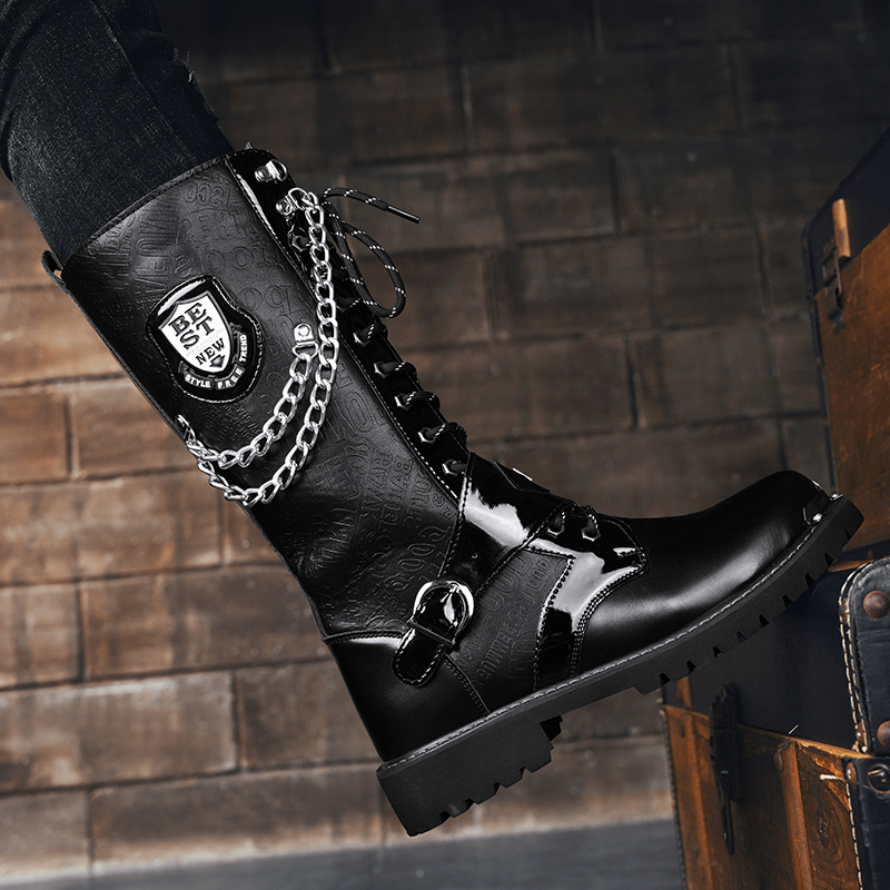 Men's high top motorcycle boot - مراجعة Crossfit Outdoor وسعره