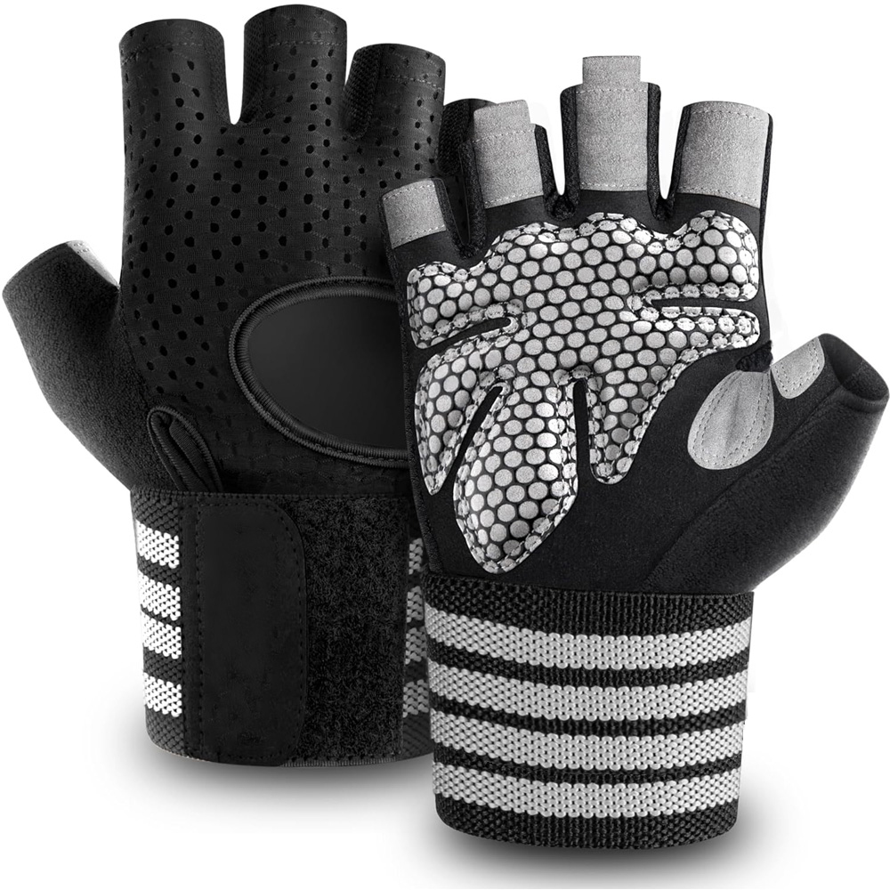 Fitness Gloves with Wrist Supp - مراجعة Crossfit Gear For Men وسعره