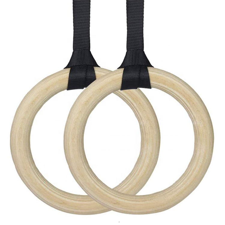 Outdoor Fitness Equipment Gym  - مراجعة Gymnastic Ring Wood وسعره