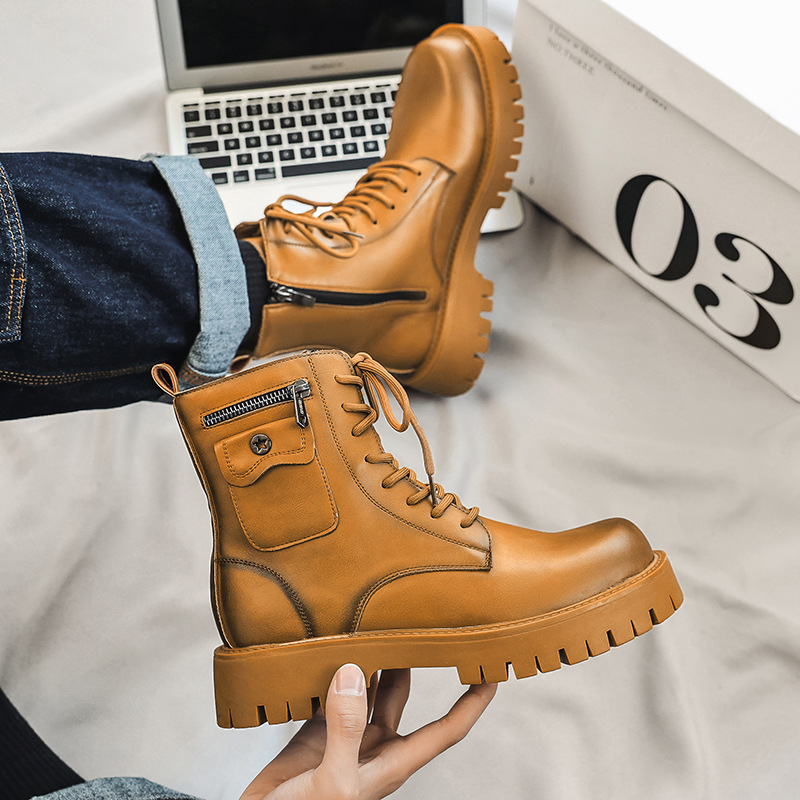 2025 Trend Men Boots Sneakers  - مراجعة Crossfit Outdoor وسعره