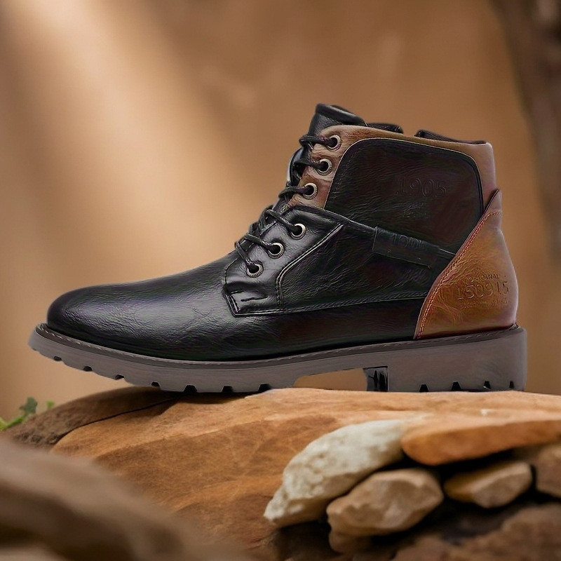 Leather Men Ankle Boots Plus S - مراجعة Crossfit Outdoor وسعره