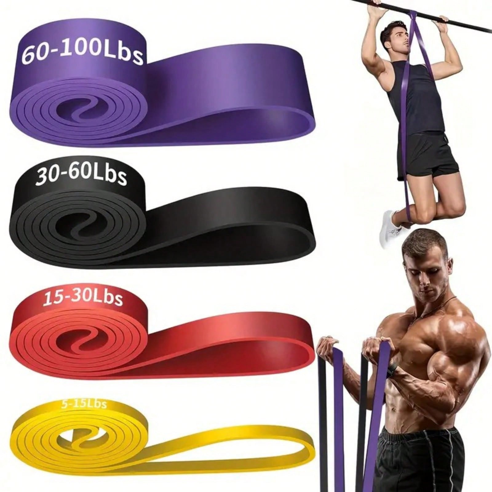 Resistance Bands For Working O - مراجعة Pull Up Assist Band وسعره