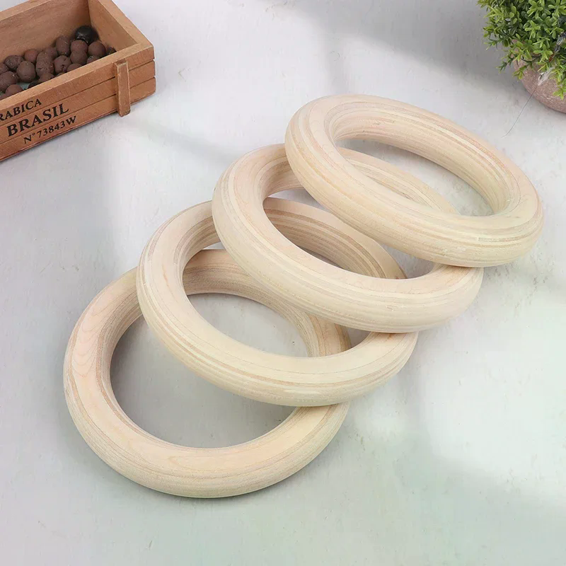 2Pcs/Pairs Wooden Ring Portabl - مراجعة Gymnastic Ring Wood وسعره