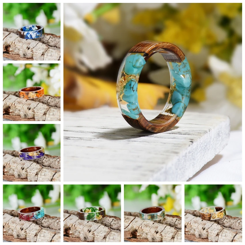 Wood Resin Ring Transparent Ep - مراجعة Gymnastic Ring Wood وسعره