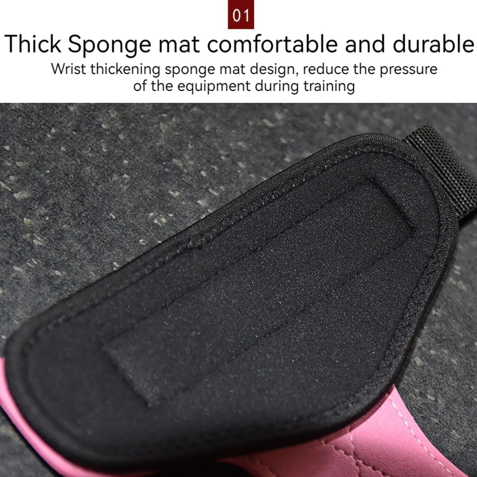 GOBYGO 1Pair Gym Palm Gloves S - مراجعة Pull Up Assist Band وسعره