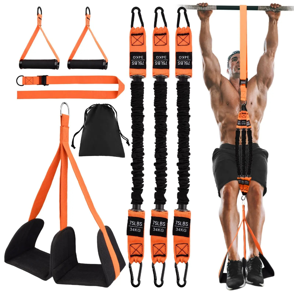 Pull Up Assistance Bands Set R - مراجعة Pull Up Assist Band وسعره