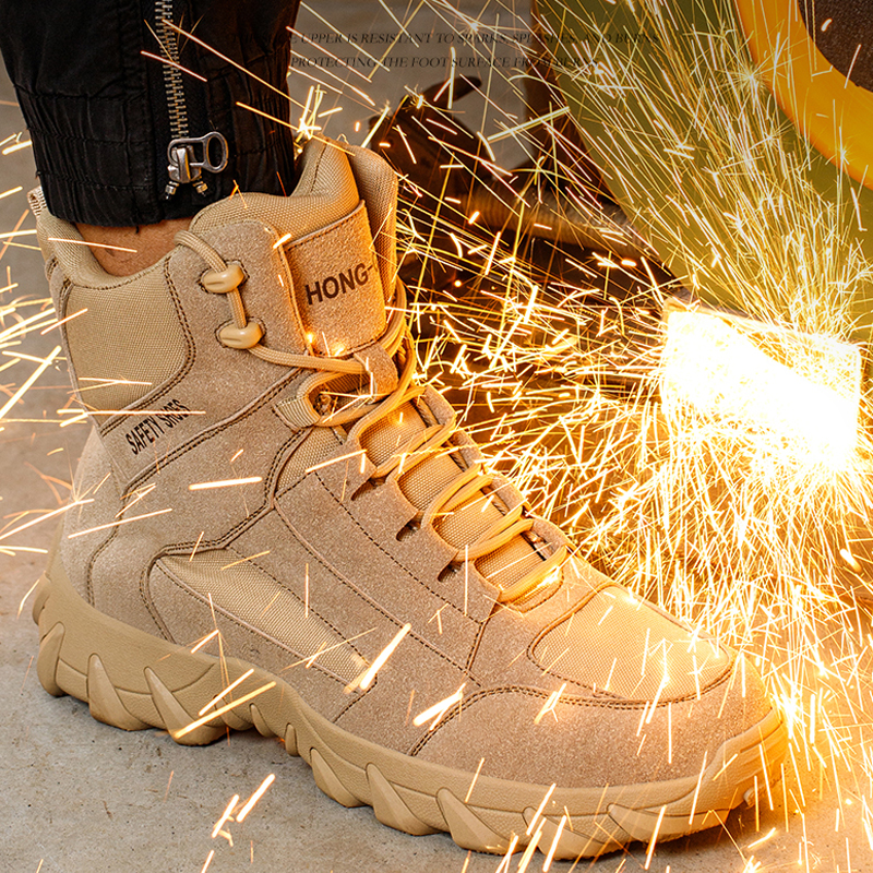 Anti scalding Welding boots Pu - مراجعة Crossfit Outdoor وسعره