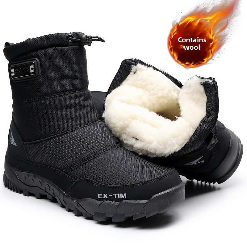 Winter Men's Snow Boots Outdoo - مراجعة Crossfit Outdoor وسعره