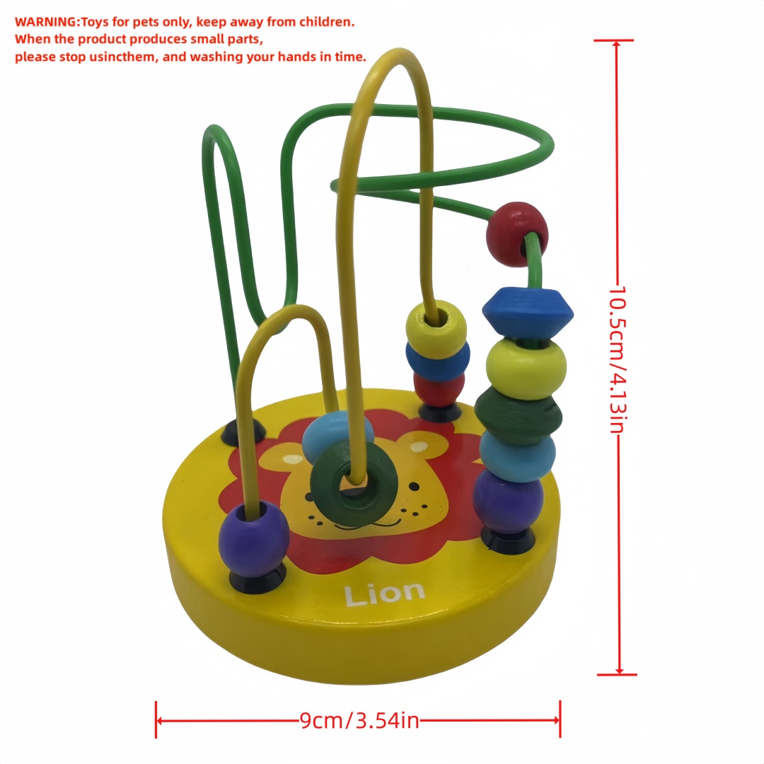 Bird Training Toy Supplies Lov - مراجعة Gymnastic Ring Wood وسعره