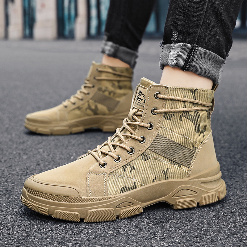 High-top classic men's boots w - مراجعة Crossfit Outdoor وسعره