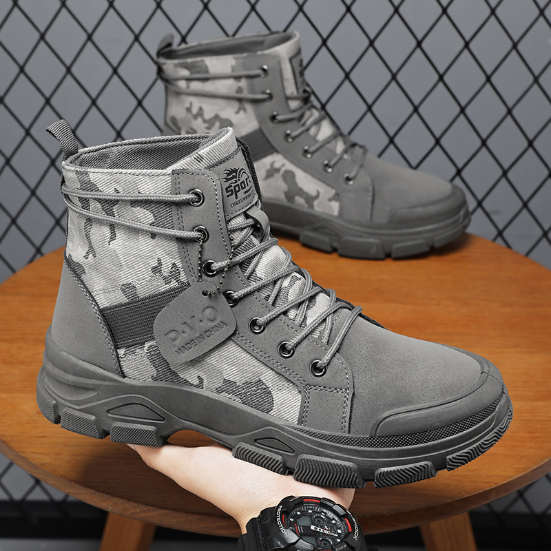 High-top classic men's boots w - مراجعة Crossfit Outdoor وسعره