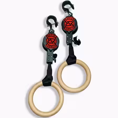 Birch Fitness Rings High Load- - مراجعة Gymnastic Ring Wood وسعره