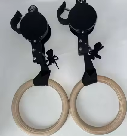 Birch Fitness Rings High Load- - مراجعة Gymnastic Ring Wood وسعره