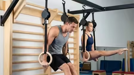 Birch Fitness Rings High Load- - مراجعة Gymnastic Ring Wood وسعره