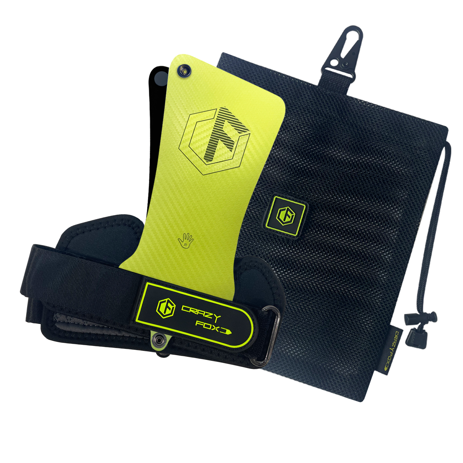 Natural Rubber Anti‑Slip Palm  - مراجعة Crossfit Gear Pouch وسعره