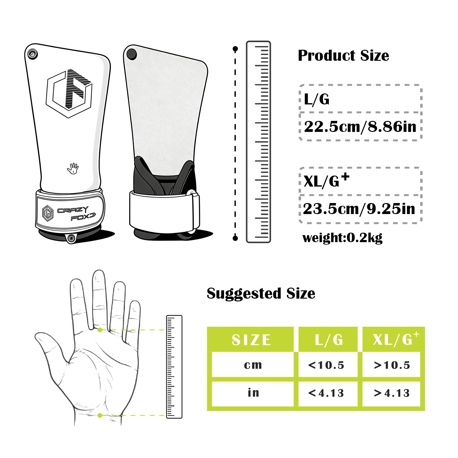 Natural Rubber Anti‑Slip Palm  - مراجعة Crossfit Gear Pouch وسعره