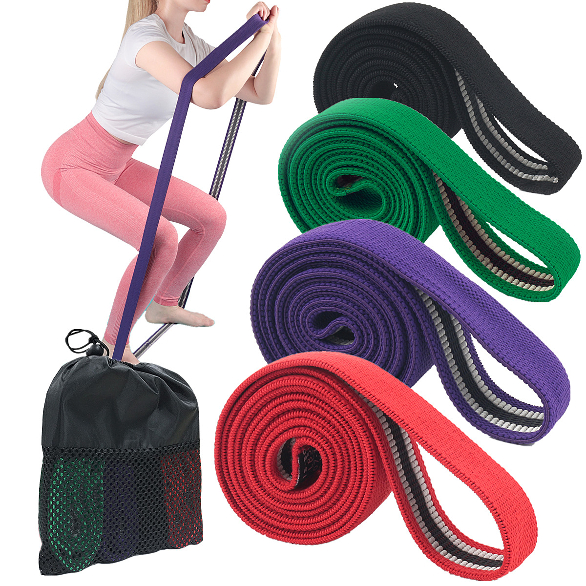 208cm Long Fabric Pull Up Assi - مراجعة Pull Up Assist Band وسعره