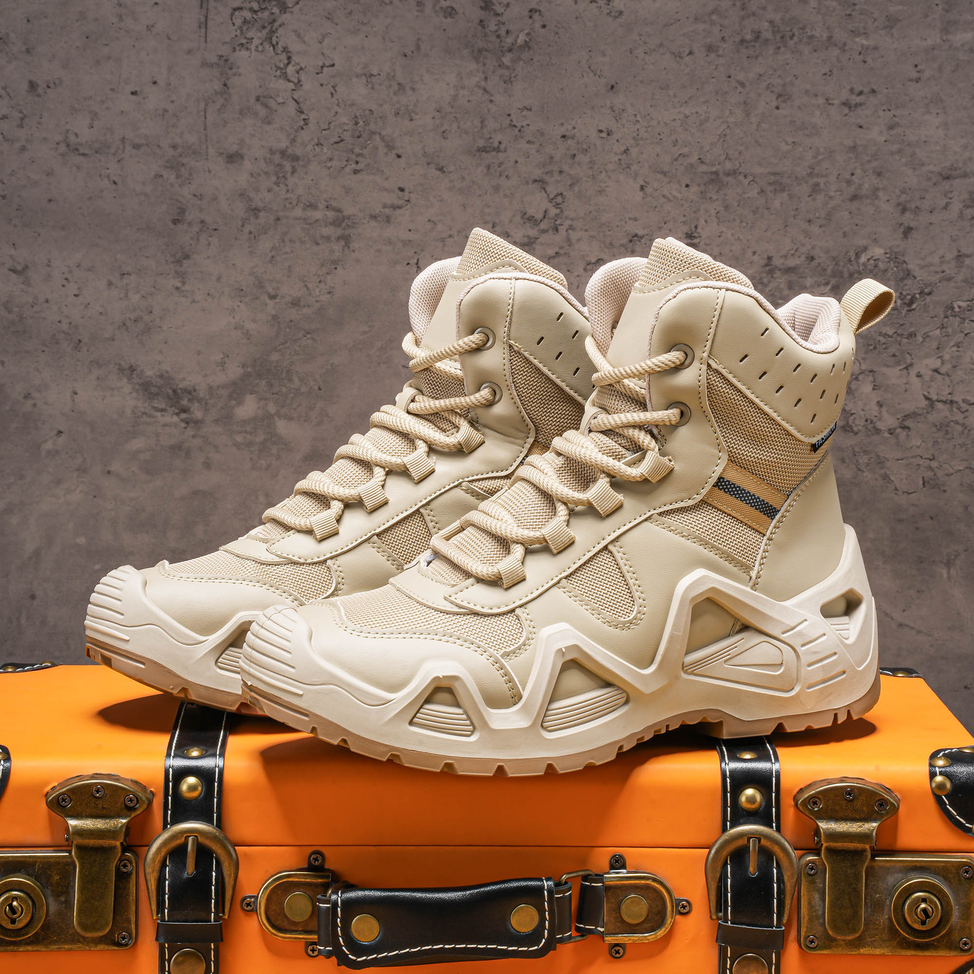Men's high top boots, hiking b - مراجعة Crossfit Outdoor وسعره