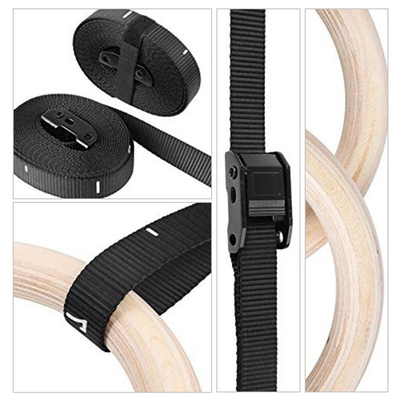 1 Piece Birch Wood Gymnastic R - مراجعة Gymnastic Ring Wood وسعره