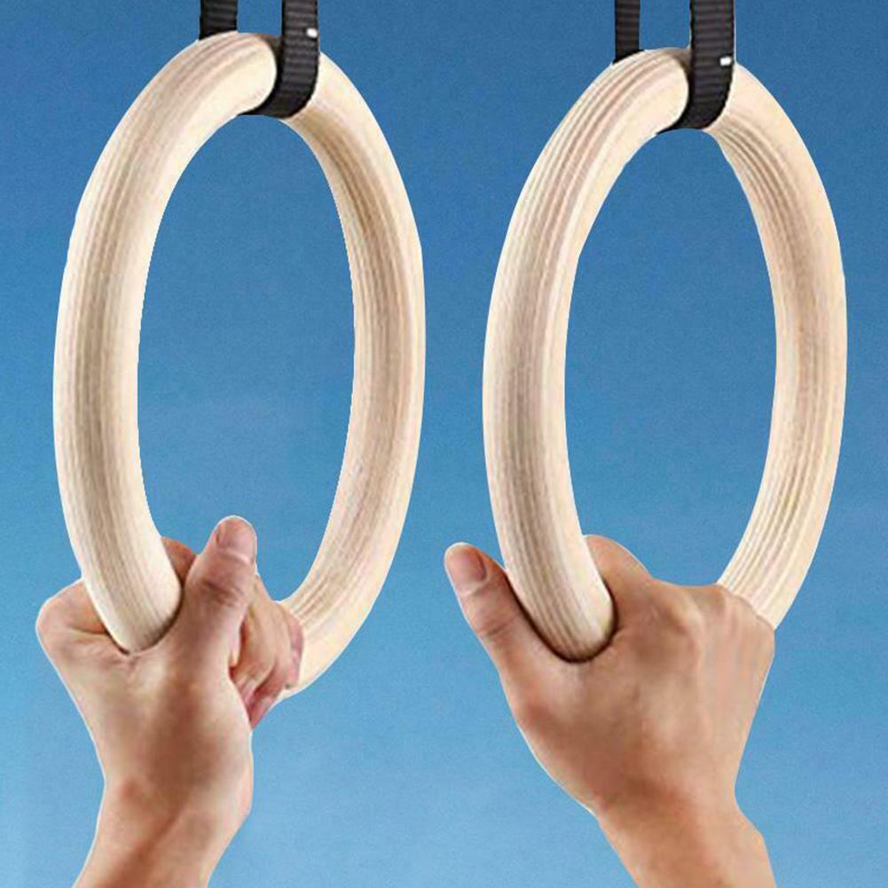 Wooden Gymnastic Rings 28/32mm - مراجعة Gymnastic Ring Wood وسعره