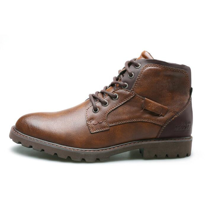 2026 Leather Men Ankle Boots P - مراجعة Crossfit Outdoor وسعره