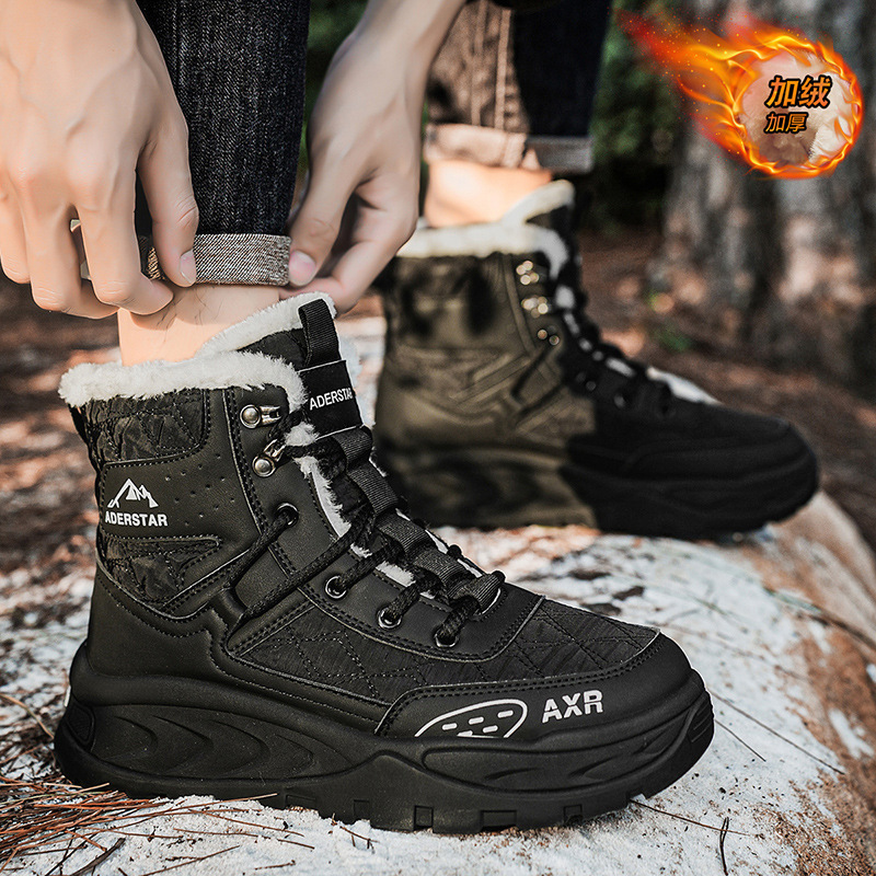 Winter Men Boots Winter Thicke - مراجعة Crossfit Outdoor وسعره