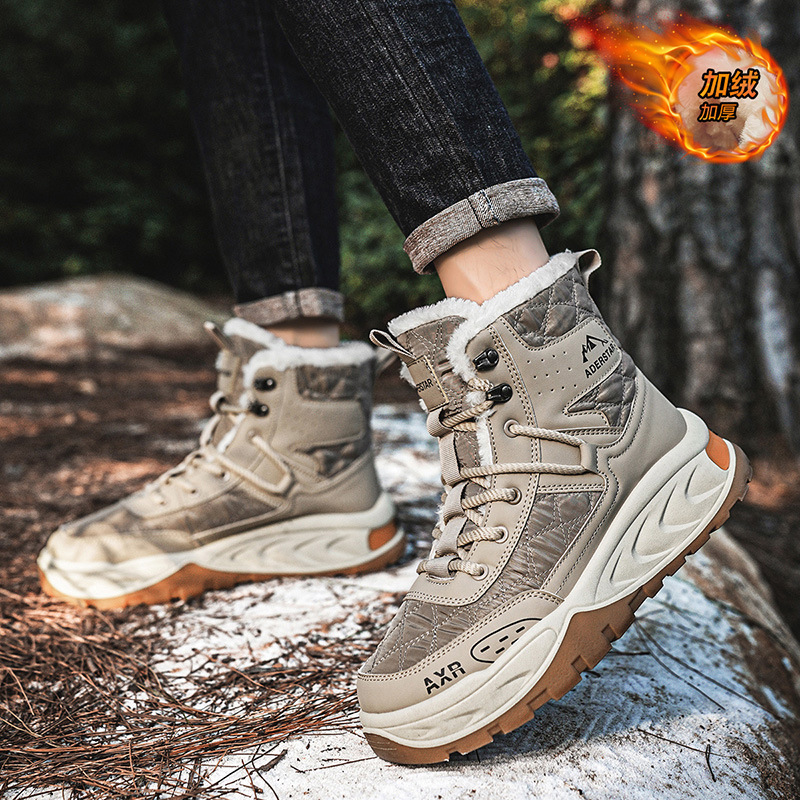 Winter Men Boots Winter Thicke - مراجعة Crossfit Outdoor وسعره