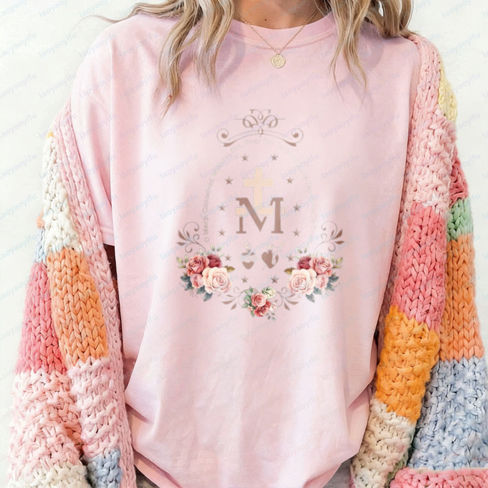 Floral Marian Cross T-Shirt Ca - مراجعة Crossfit Event وسعره