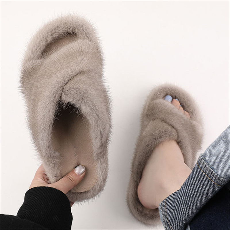 Mink Fur Slippers For Women Sh - مراجعة Crossfit Outdoor وسعره