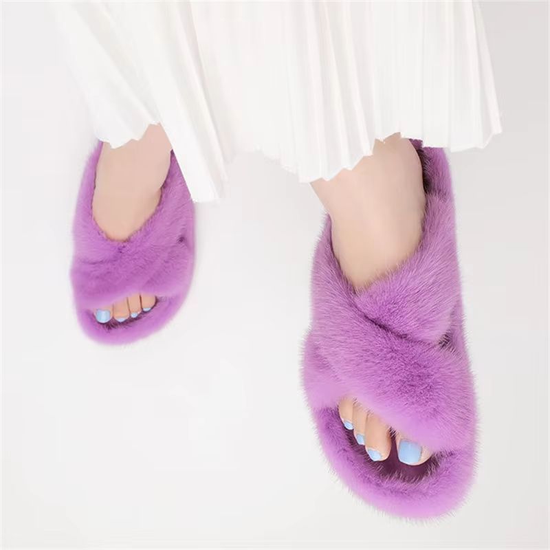 Mink Fur Slippers For Women Sh - مراجعة Crossfit Outdoor وسعره