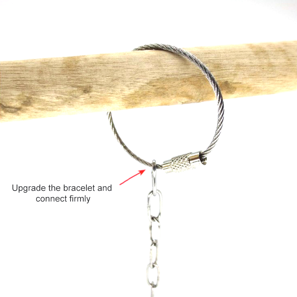 1Pcs Pet Parrot Leg Ring Ankle - مراجعة Gymnastic Ring Wood وسعره