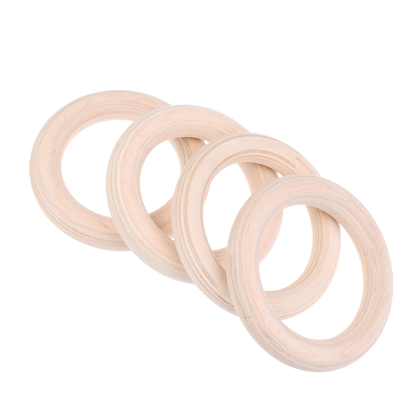 2Pcs/Pairs Wooden Ring Portabl - مراجعة Gymnastic Ring Wood وسعره